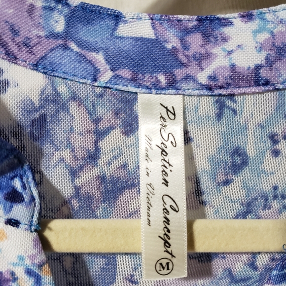 Perception Concepts Womens top size M - Picture 2 of 3